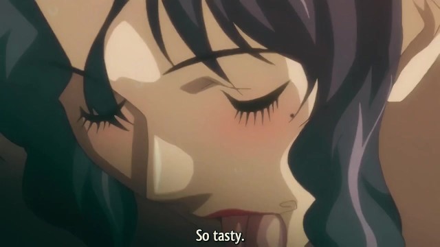 Experienced Busty Woman Gives Blowjob To Her Boyfriend. Hentai