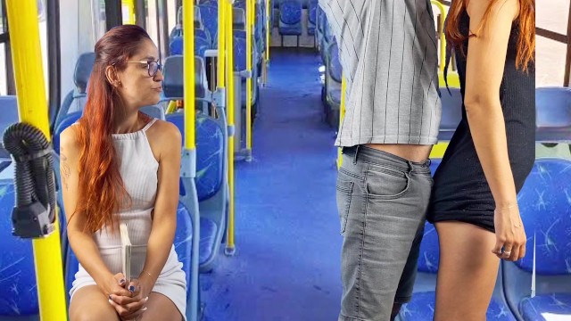 Public Transport Worker Humps Naughty Girl In Short Dress!