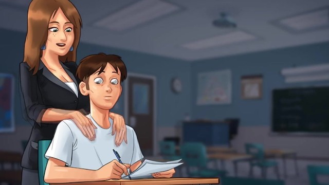 Summertime Saga Reworked - 8 First Steps With French Tutor By Misskitty2K